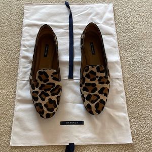 Margaux leopard haircalf modern polished loafer